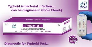 Typhoid diagnostic test