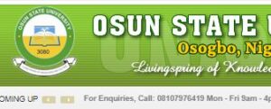 UNIOSUN Admission List