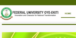 List of FUOYE Courses
