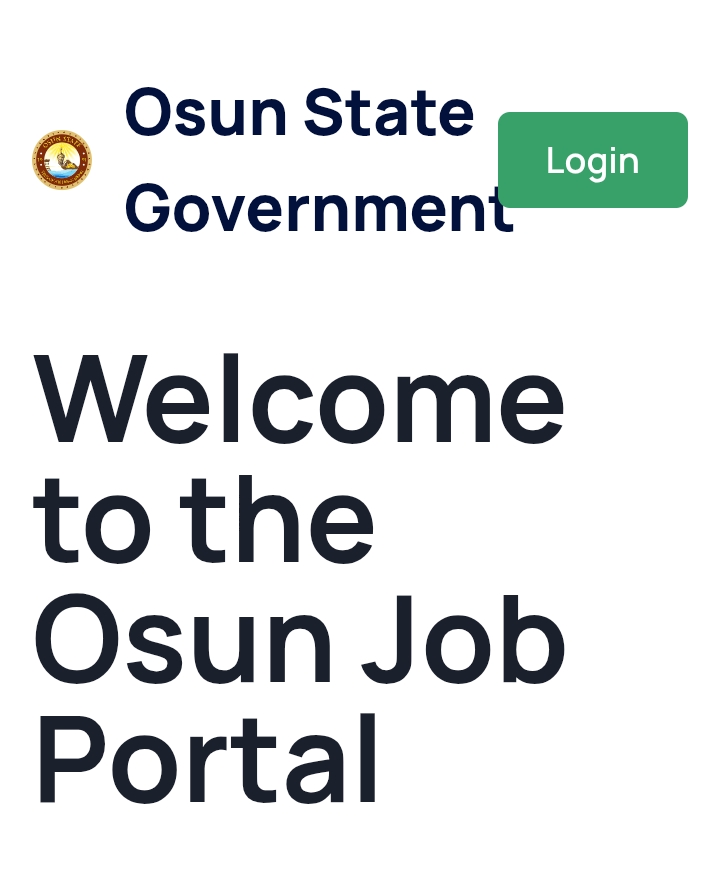 Osun State Government Recruitment